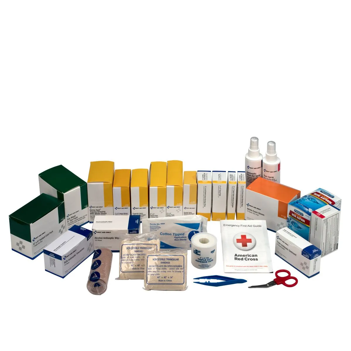 First Aid Only 3 Shelf First Aid Metal Cabinet