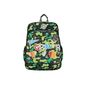 Football Green Camo Backpack