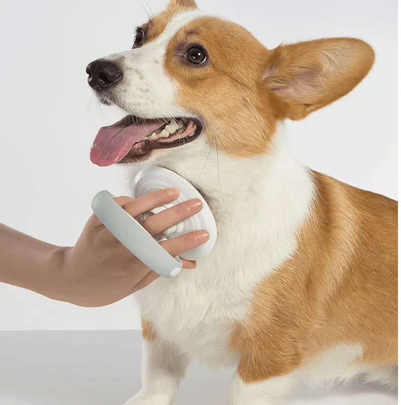 Furcare Pro: The Ultimate Self-Cleaning Wire Brush For A Flawless Grooming Experience! by Dog Hugs Cat