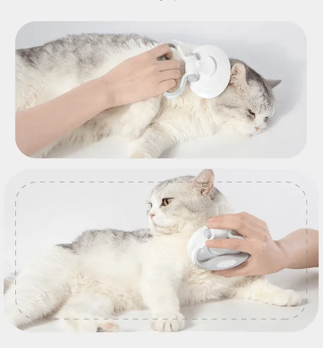 Furcare Pro: The Ultimate Self-Cleaning Wire Brush For A Flawless Grooming Experience! by Dog Hugs Cat