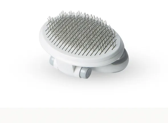 Furcare Pro: The Ultimate Self-Cleaning Wire Brush For A Flawless Grooming Experience! by Dog Hugs Cat