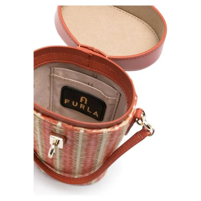 Furla Net Mini Bucket - Light Orange