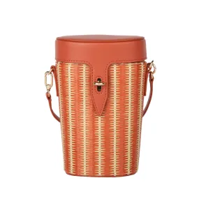 Furla Net Mini Bucket - Light Orange