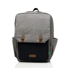 George Unisex Eco Changing Backpack Grey/Black