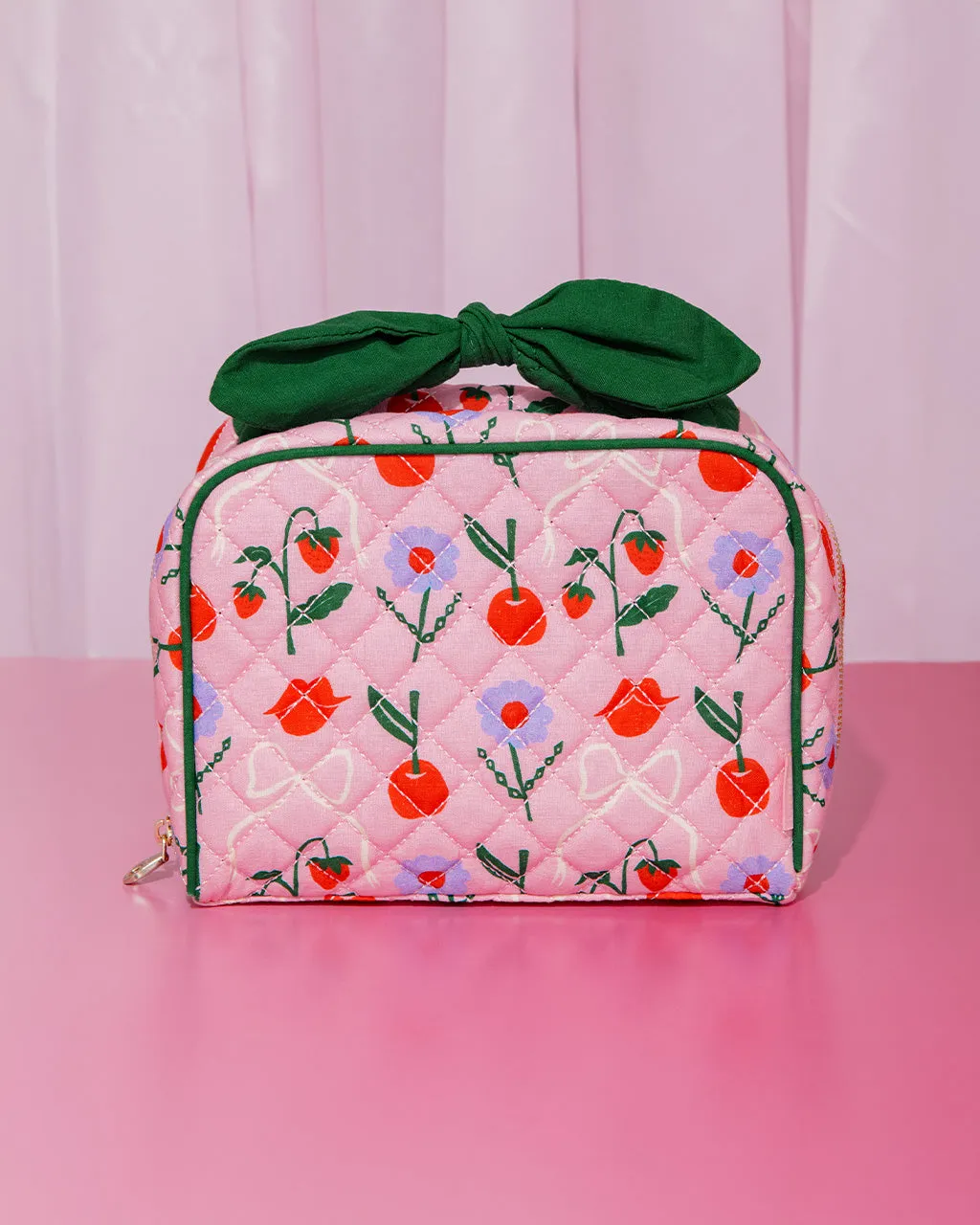 Getaway Toiletry Bag - Cherry Lips