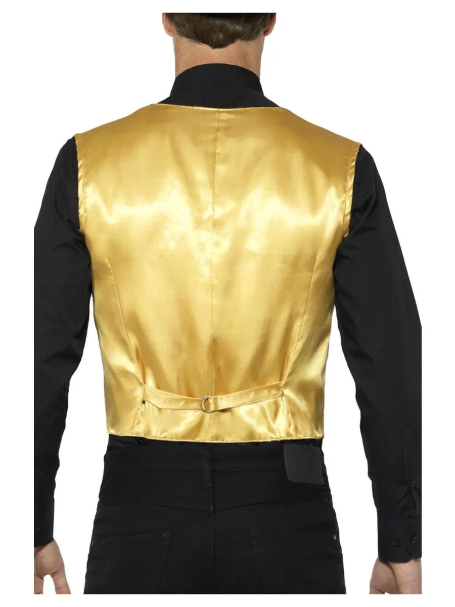 Gold Sequin Waistcoat