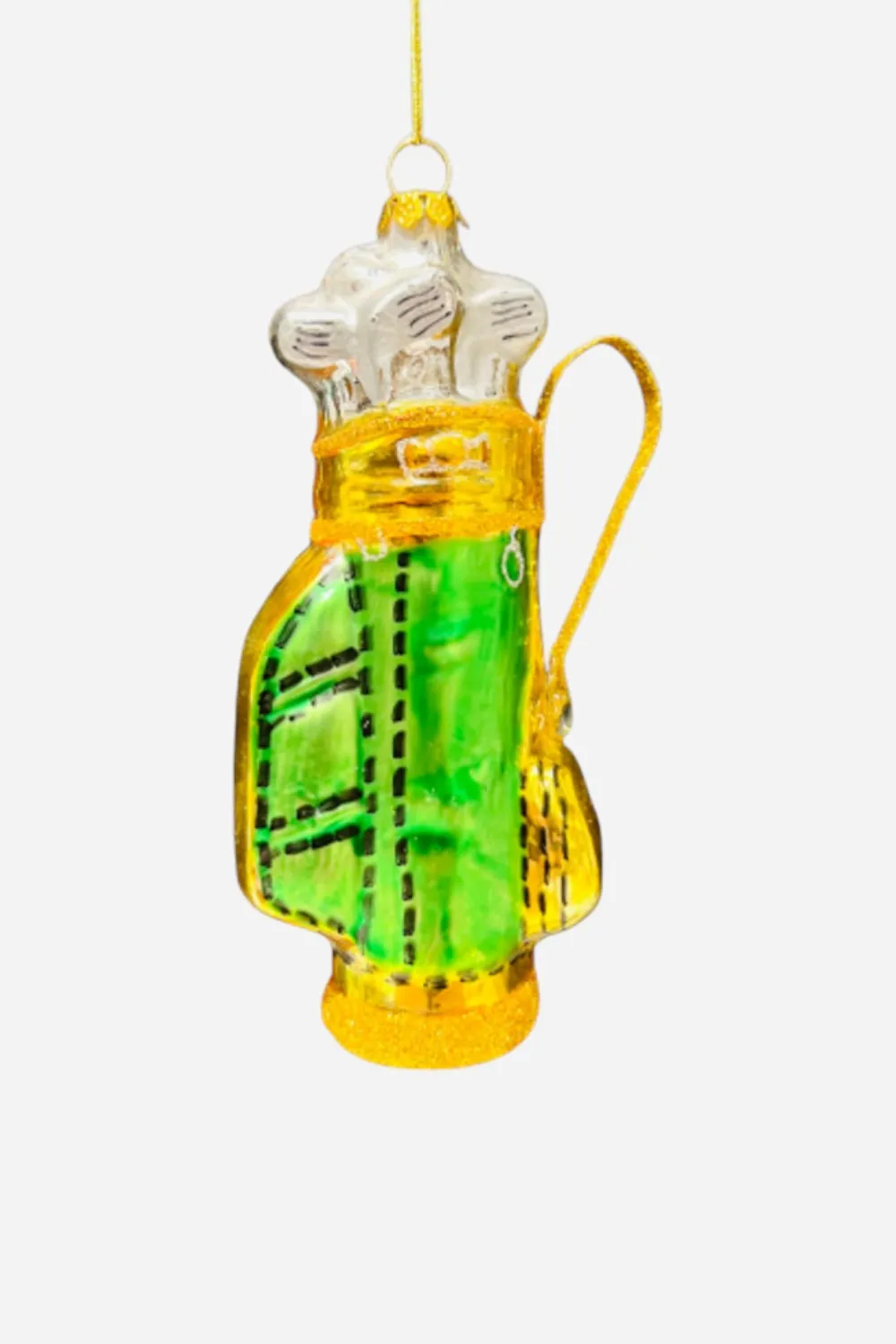 Golf Bag Green Ornament