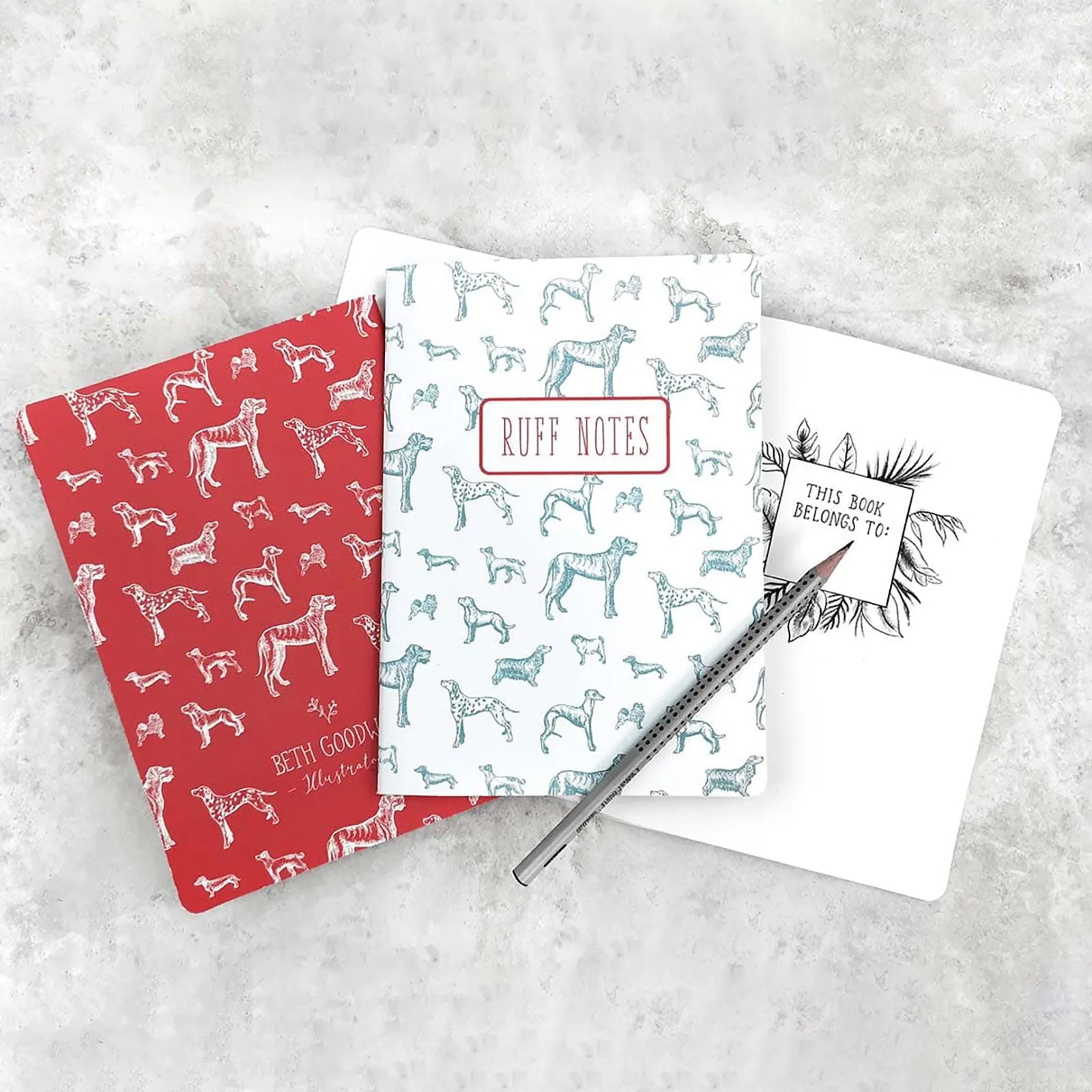 Goodchaps x Beth Goodwin Ruff Notes Notebook