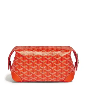 Goyard Bowling 25 Orange Toiletry Bag