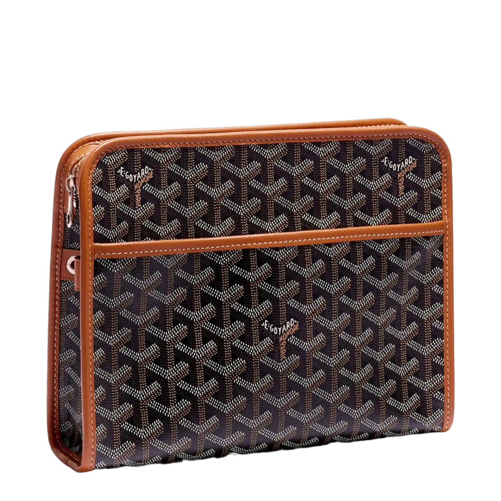 Goyard Jouvence Toiletry Bag "MM Black/Brown"