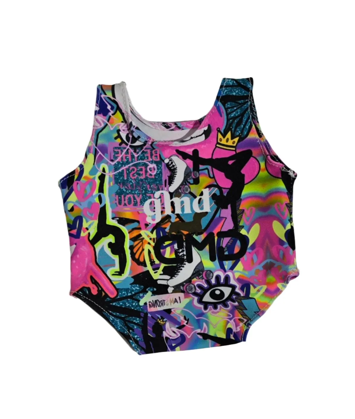 Graffiti Teddy Leotard