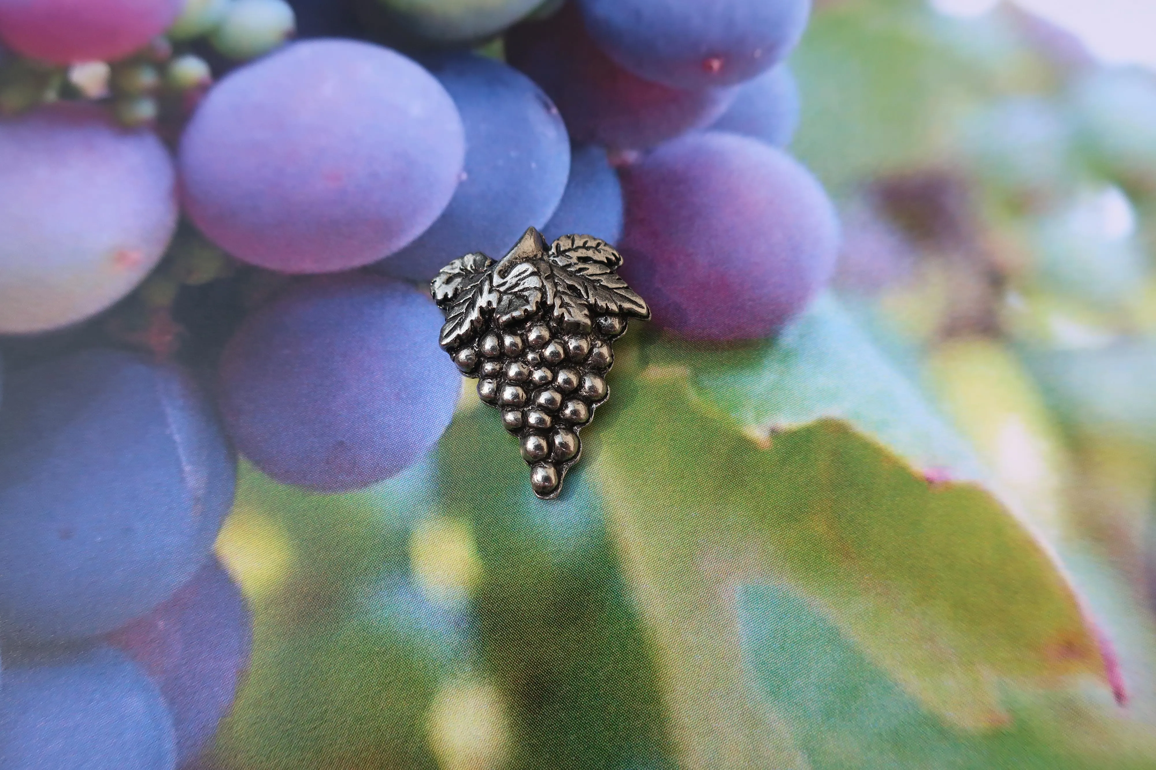 Grapes Lapel Pin