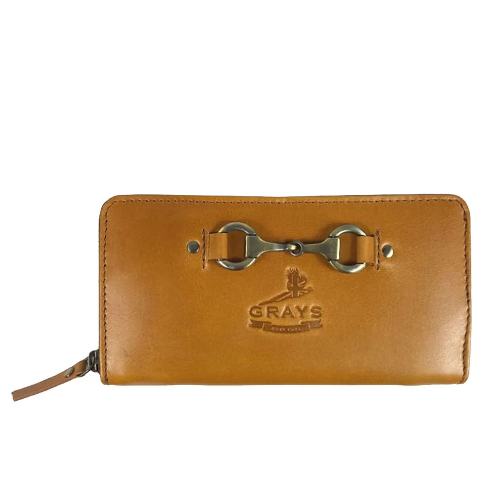 Grays Sally Leather Zip Purse