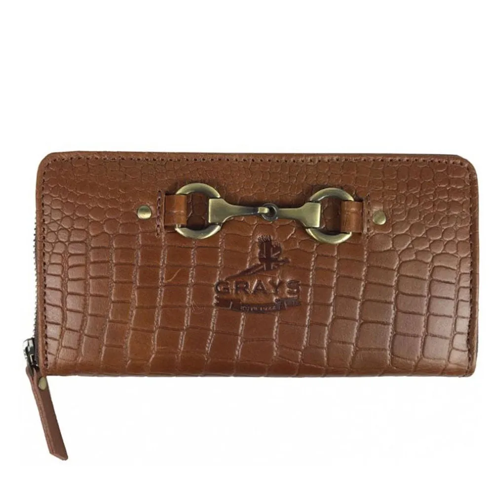 Grays Sally Leather Zip Purse