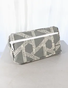 Grey Toiletry Bag- Triangles or Floral