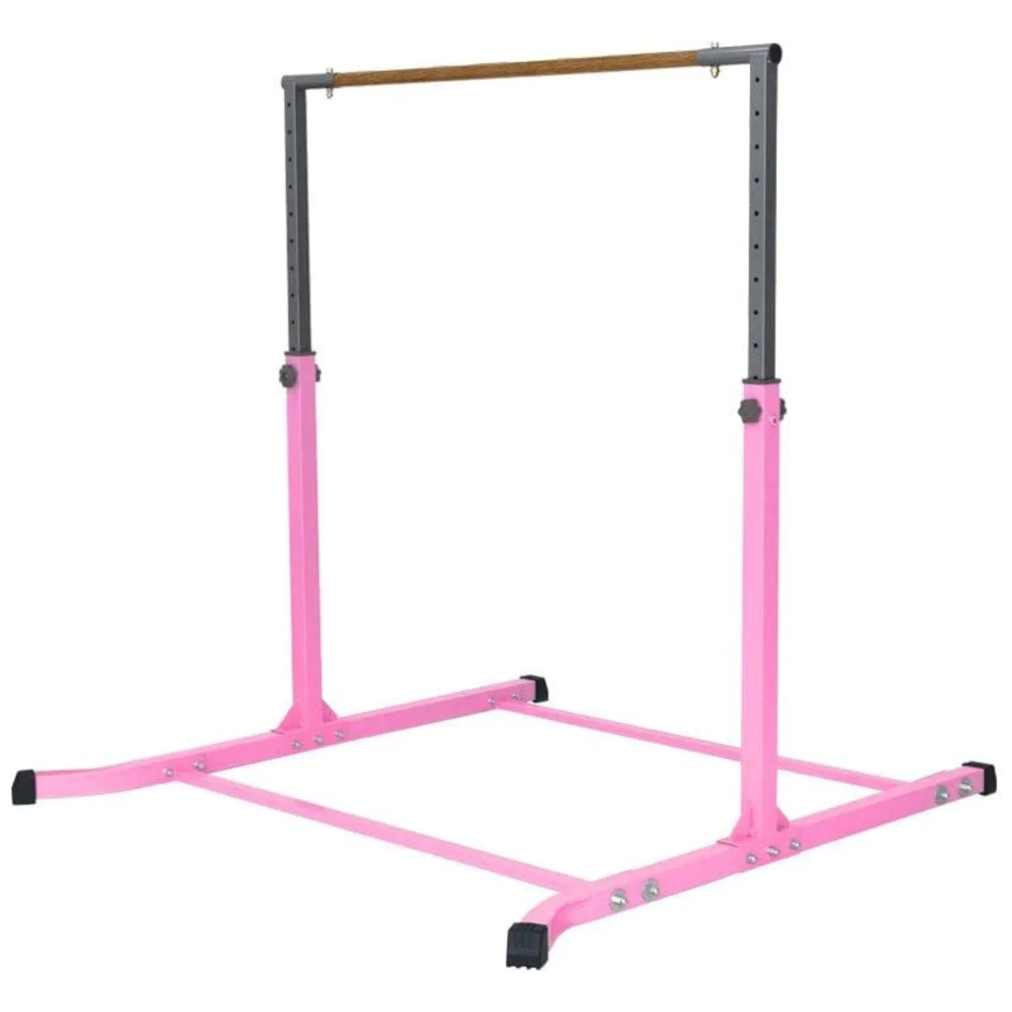 Gymnastics Bar Junior Training Bar Adjustable Height Kip Bar plus Gymnastics mat bundle