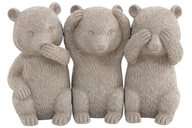 Hear No See No Speak No Evil | Teddy Bear