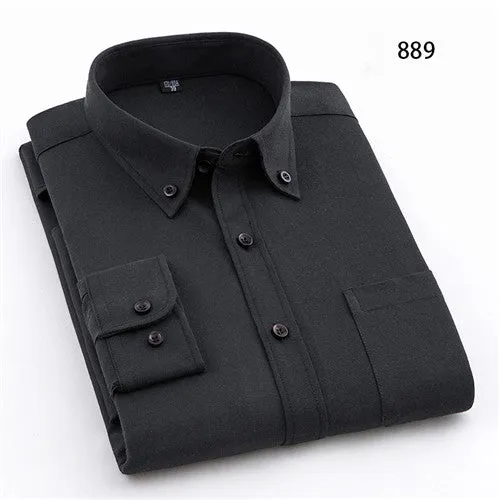 High Quality Solid Long Sleeve Shirt #88X