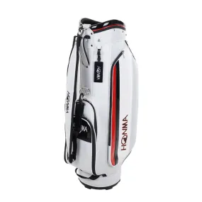 HONMA 9" Gear Entry Cart Bag (White/Red)