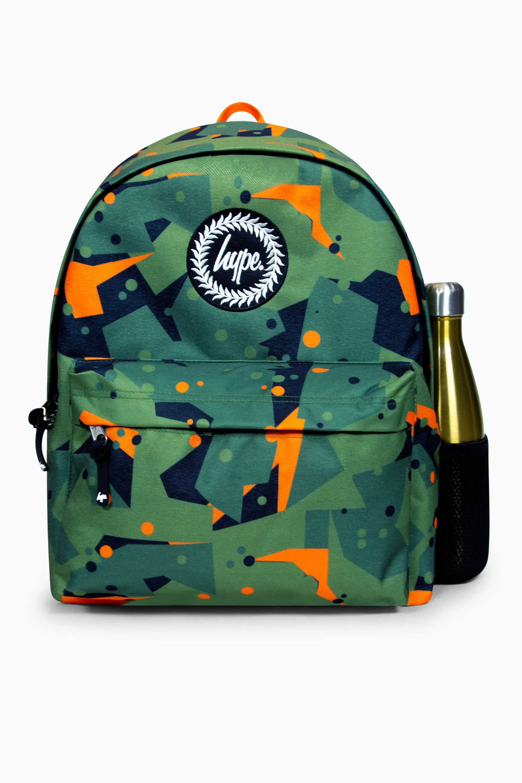 Hype Boys Iconic Green Geo Camo Backpack