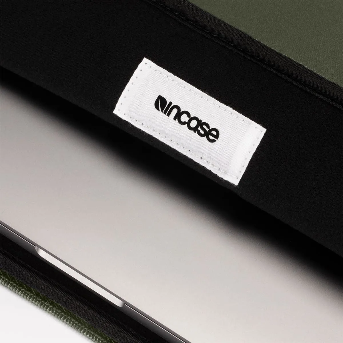 Incase Classic Sleeve Compatible with 15" Laptop and Tablet Olive - INMB100644-OLV