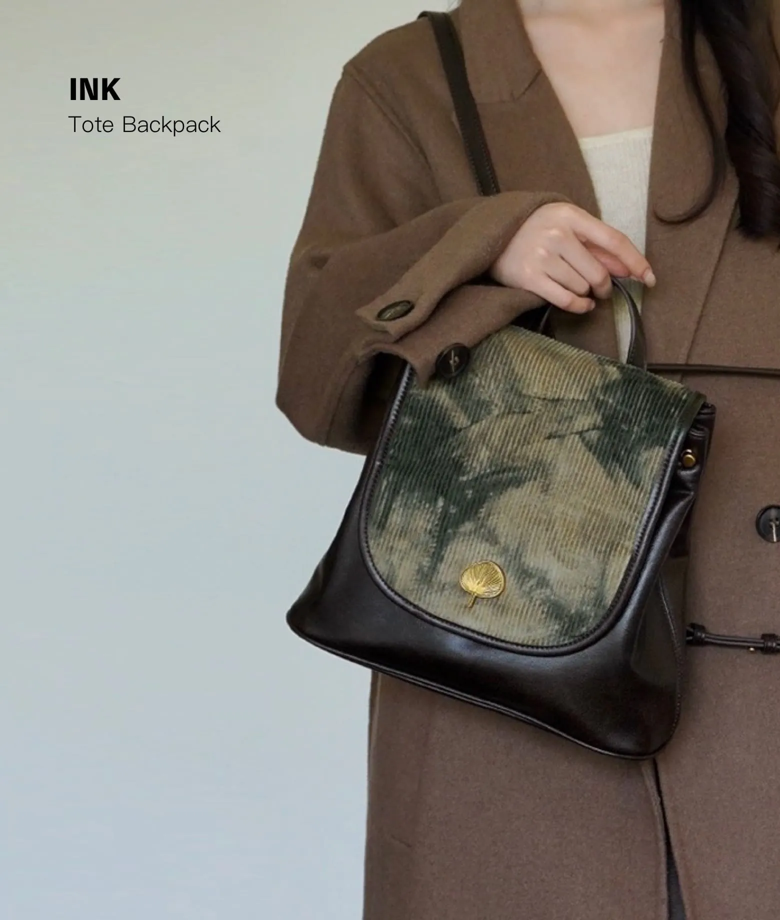 INK vegetarian leather bag