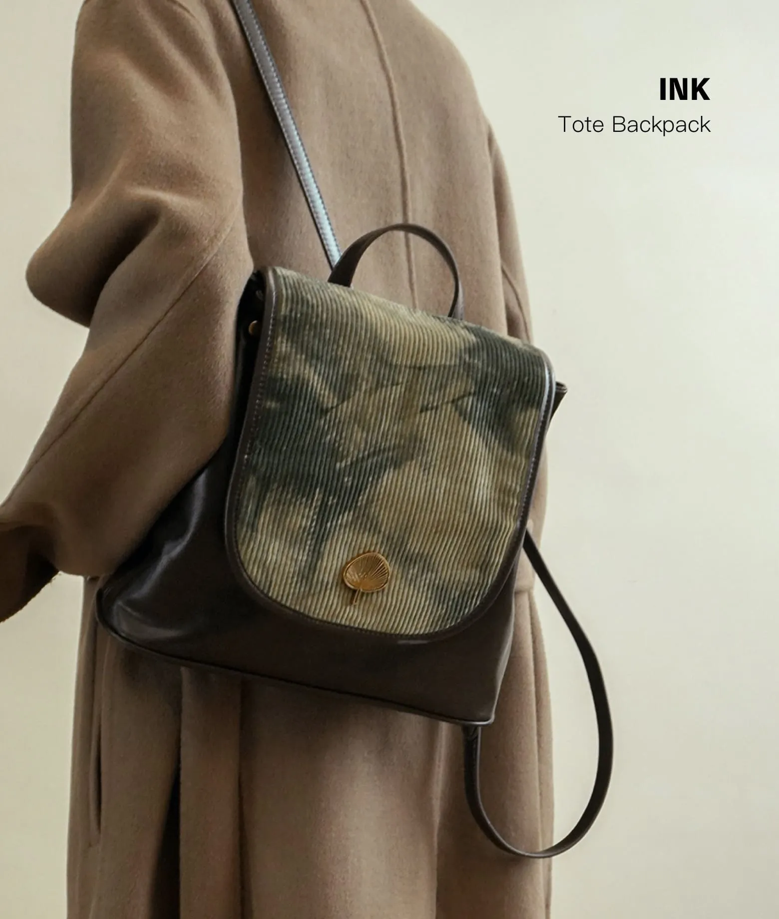 INK vegetarian leather bag