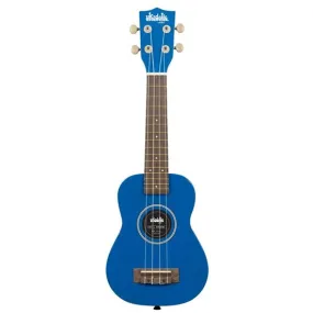 Kala Ukadelic Blue Ink Soprano Ukulele inc Drawstring Bag