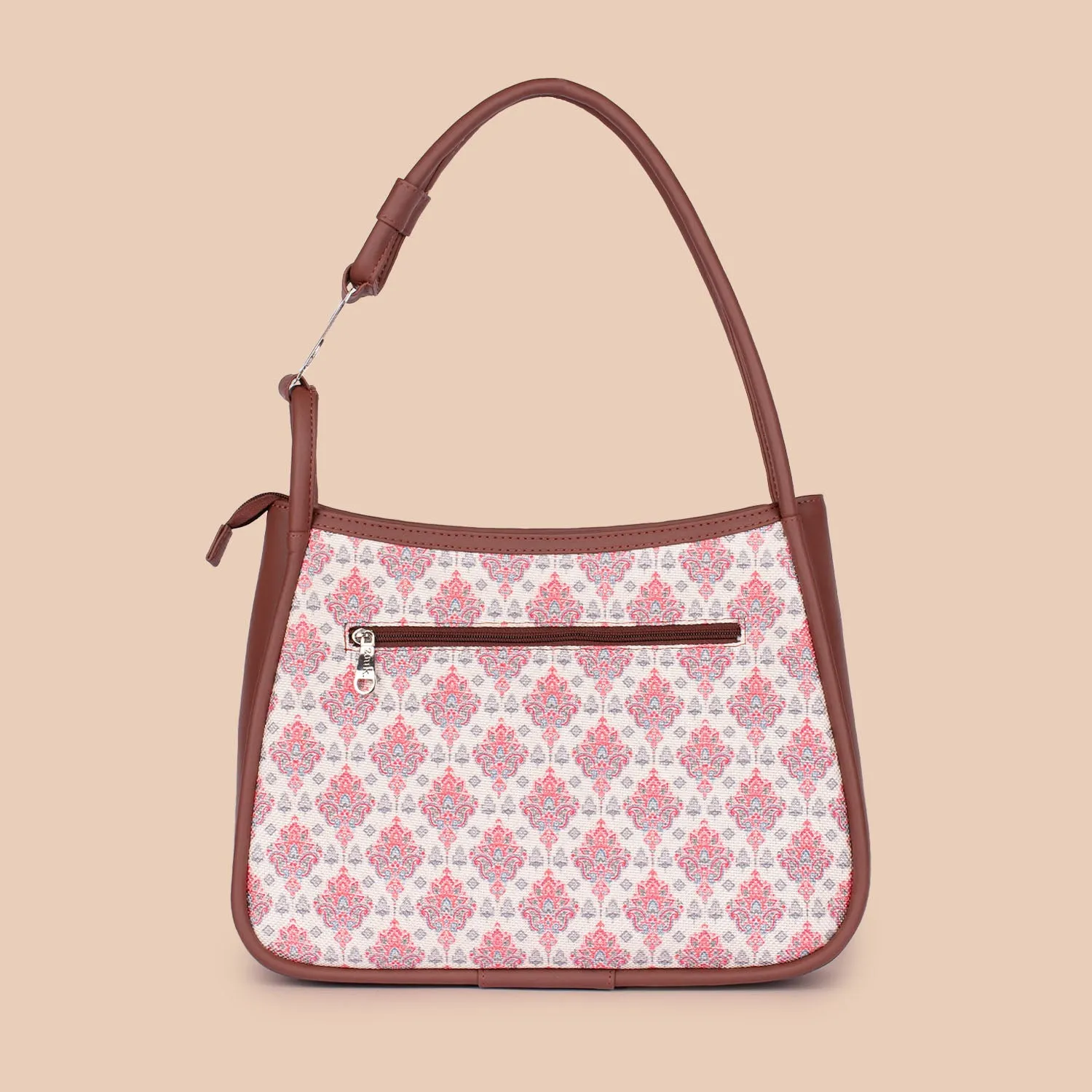 Kashmiri Tulips Sleek Shoulder Bag