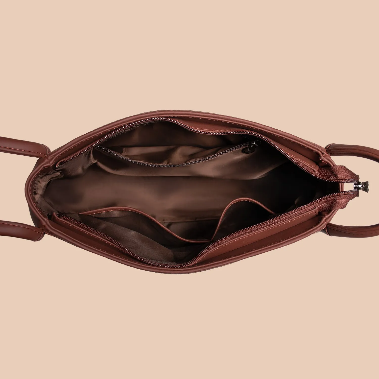 Kashmiri Tulips Sleek Shoulder Bag