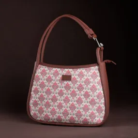 Kashmiri Tulips Sleek Shoulder Bag