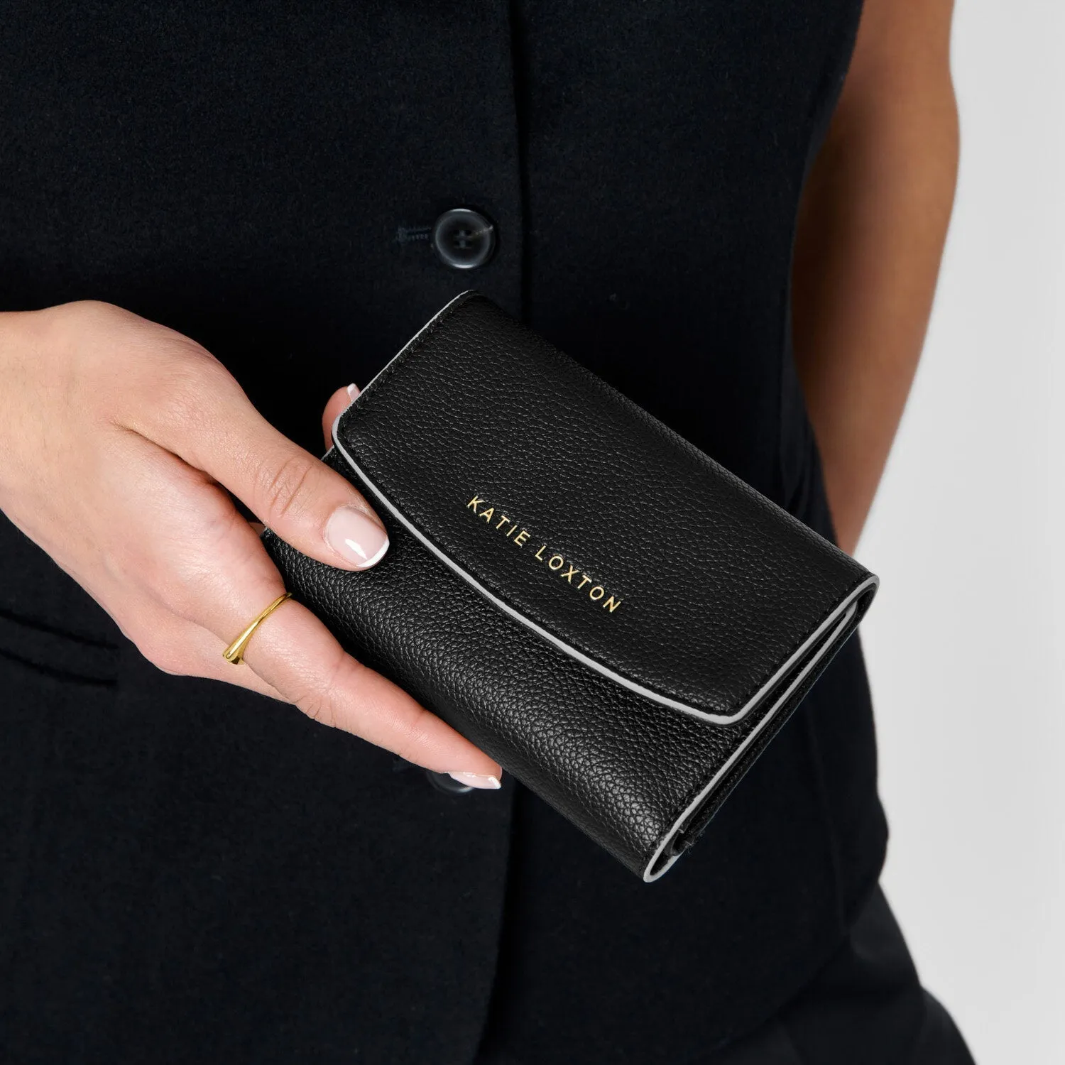 Katie Loxton Black Marni Purse KLB3644