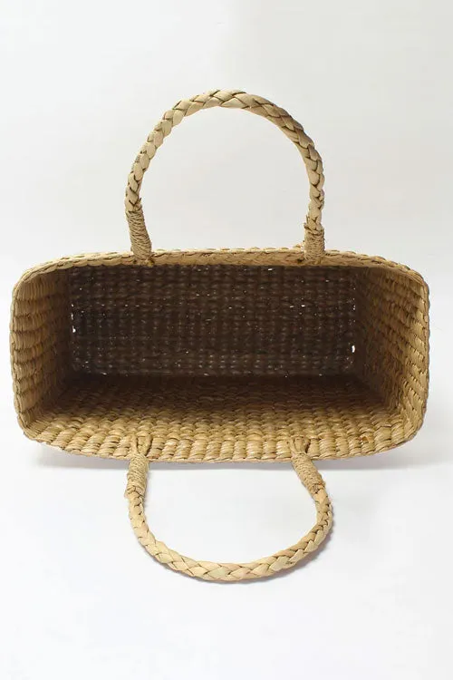 Kauna Grass Sunflower Shopping Basket