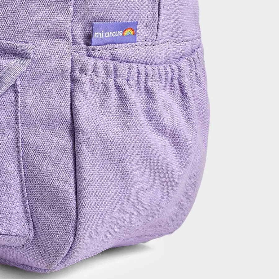 Koala Purple Woven Backpack for Kids