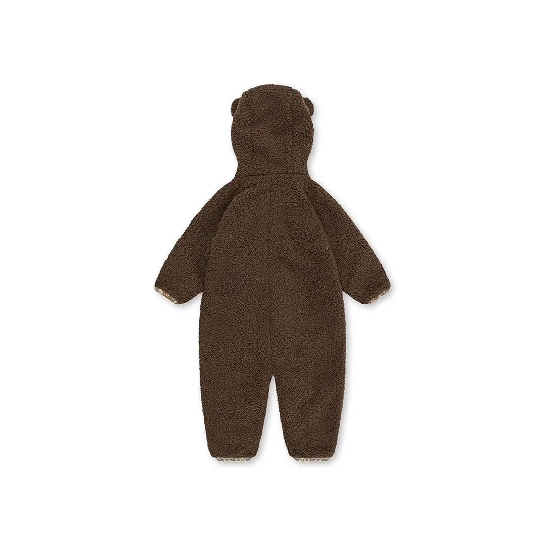 Konges Sløjd Grizz Teddy Onesie - Shitake