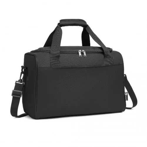 Kono Structured Travel Duffle Bag - Black | Stylish & Durable Travel Companion