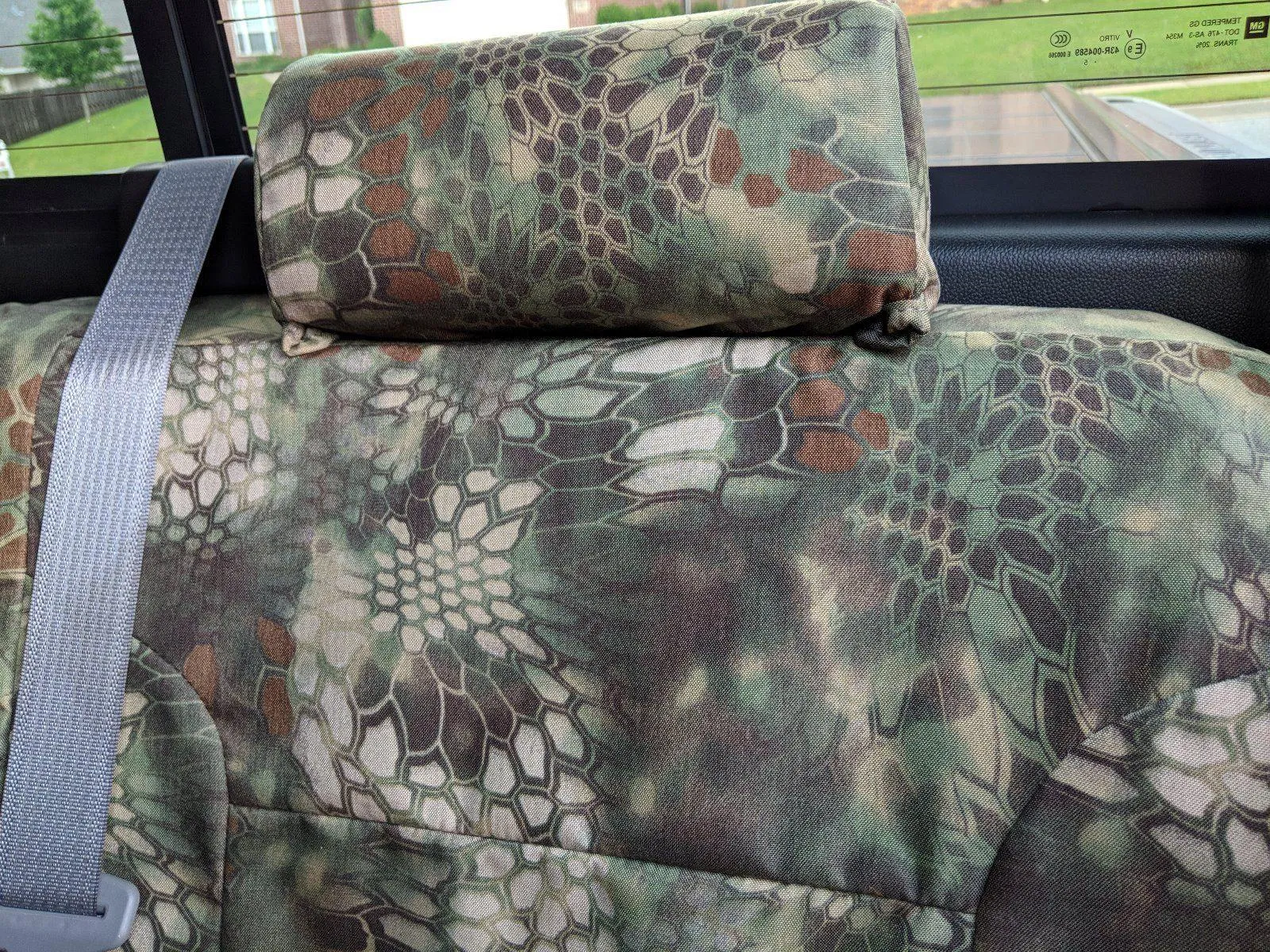 Kryptek Ballistic Custom Tailored Seat Covers