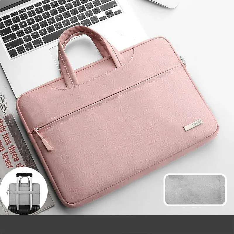 Laptop Sleeve Bag Waterproof Notebook Bag For Macbook Air Pro 13 15 Computer HP Shoulder Handbag