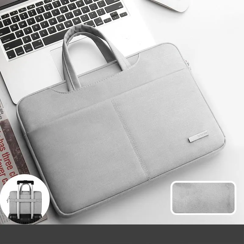 Laptop Sleeve Bag Waterproof Notebook Bag For Macbook Air Pro 13 15 Computer HP Shoulder Handbag