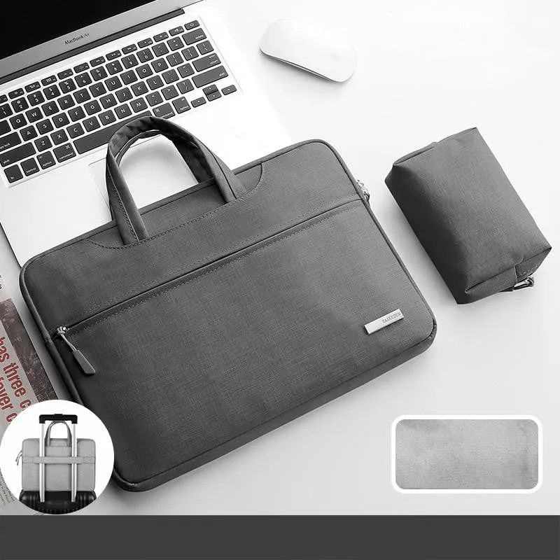 Laptop Sleeve Bag Waterproof Notebook Bag For Macbook Air Pro 13 15 Computer HP Shoulder Handbag