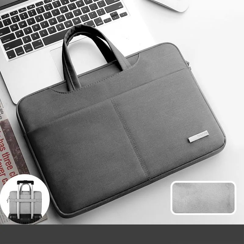 Laptop Sleeve Bag Waterproof Notebook Bag For Macbook Air Pro 13 15 Computer HP Shoulder Handbag