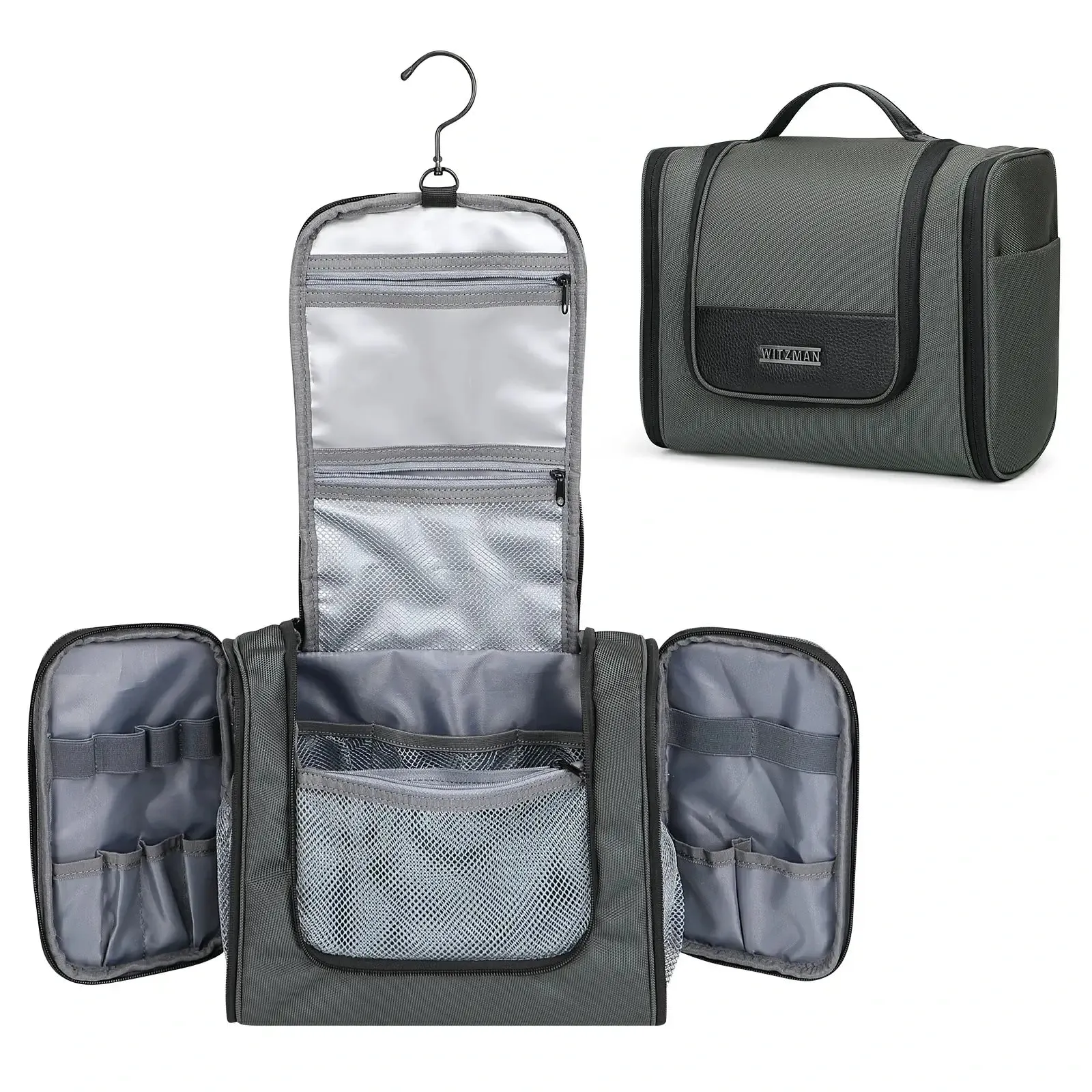 Large Hanging Multi-Toiletry Bag for Men