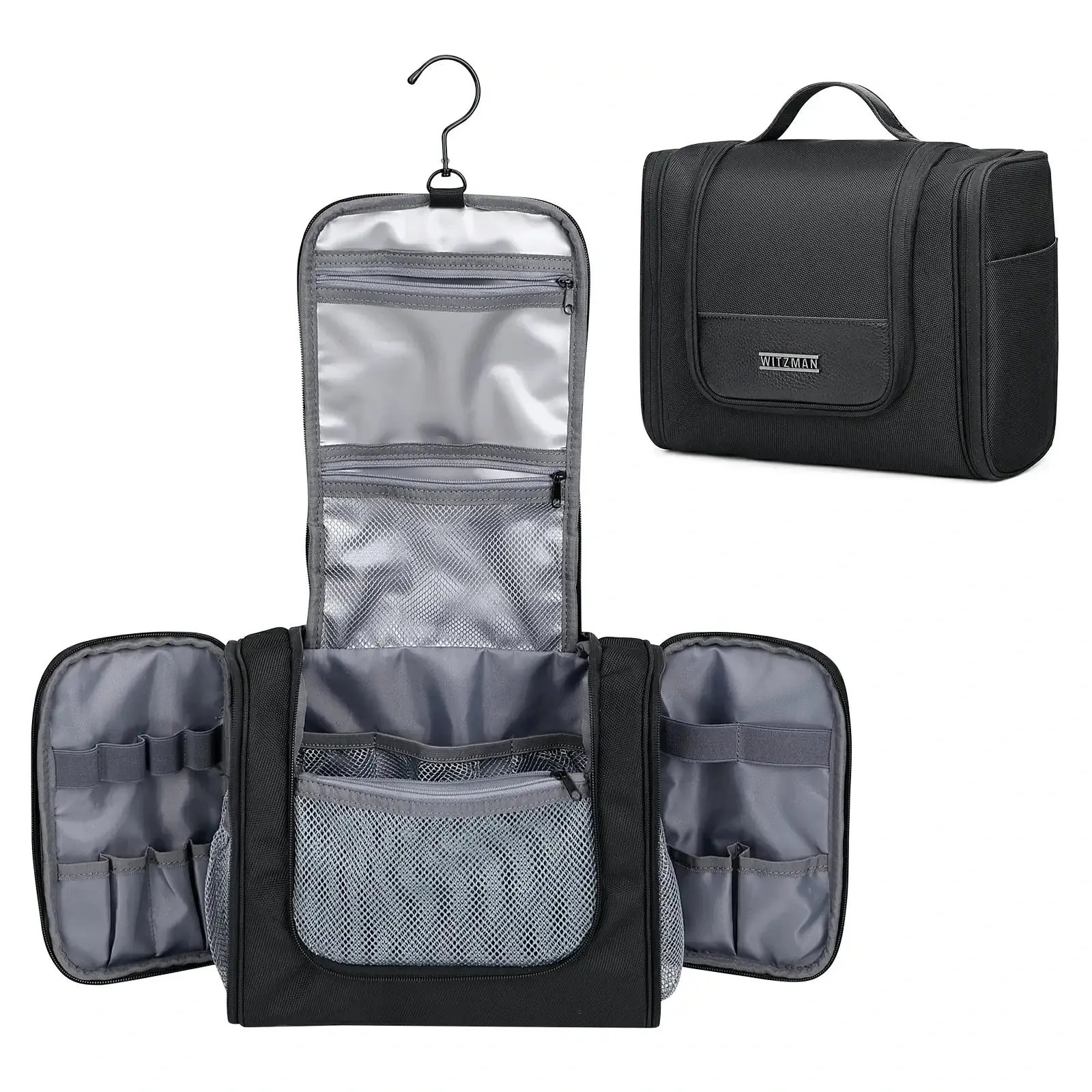 Large Hanging Multi-Toiletry Bag for Men