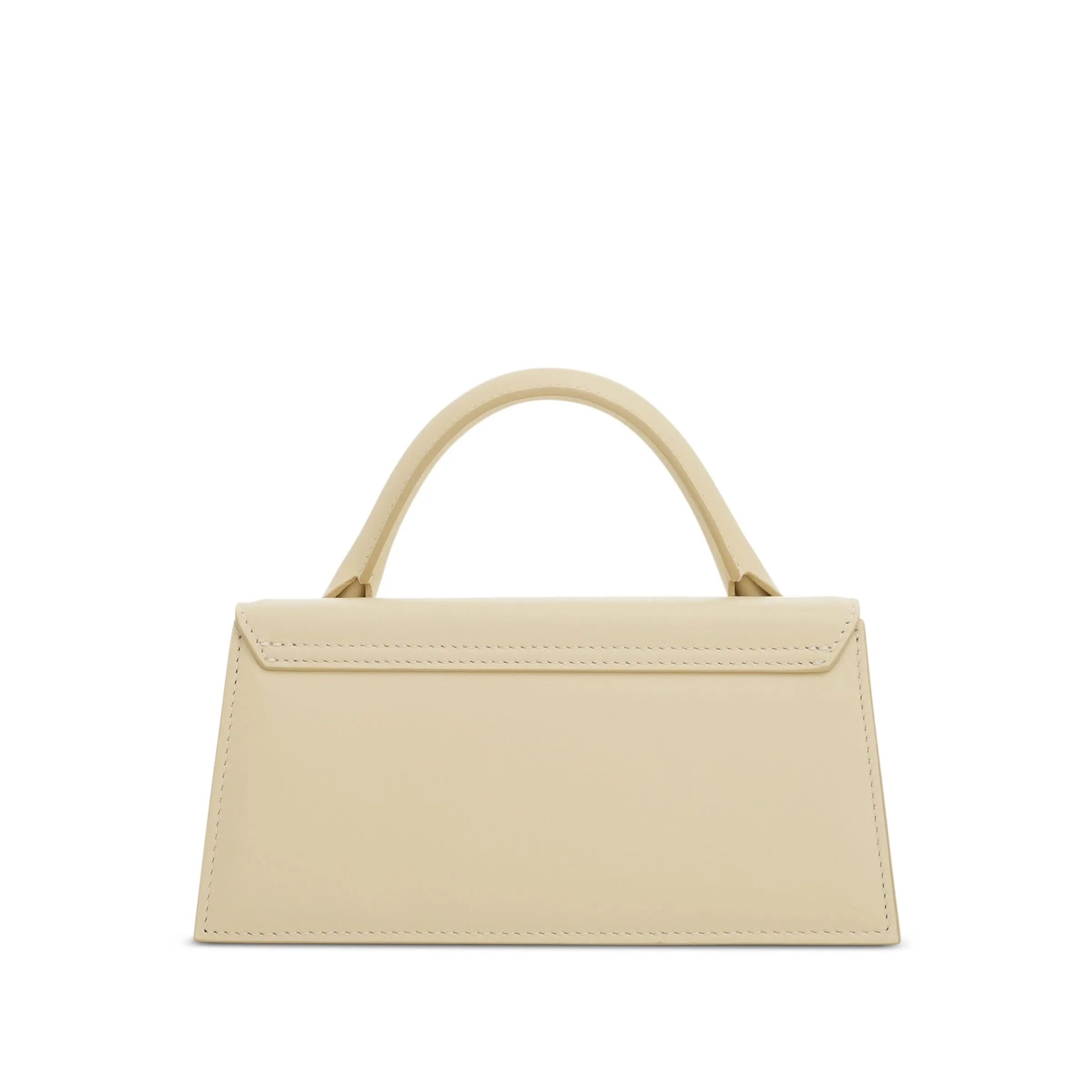 Le Chiquito Long Leather Bag in Ivory