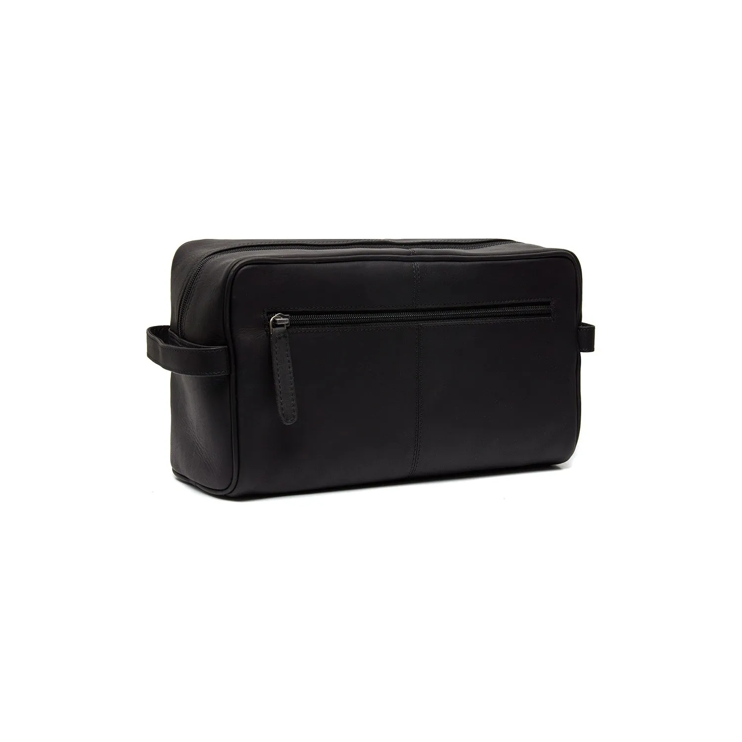 Leather Toiletry Bag Black Cyprus