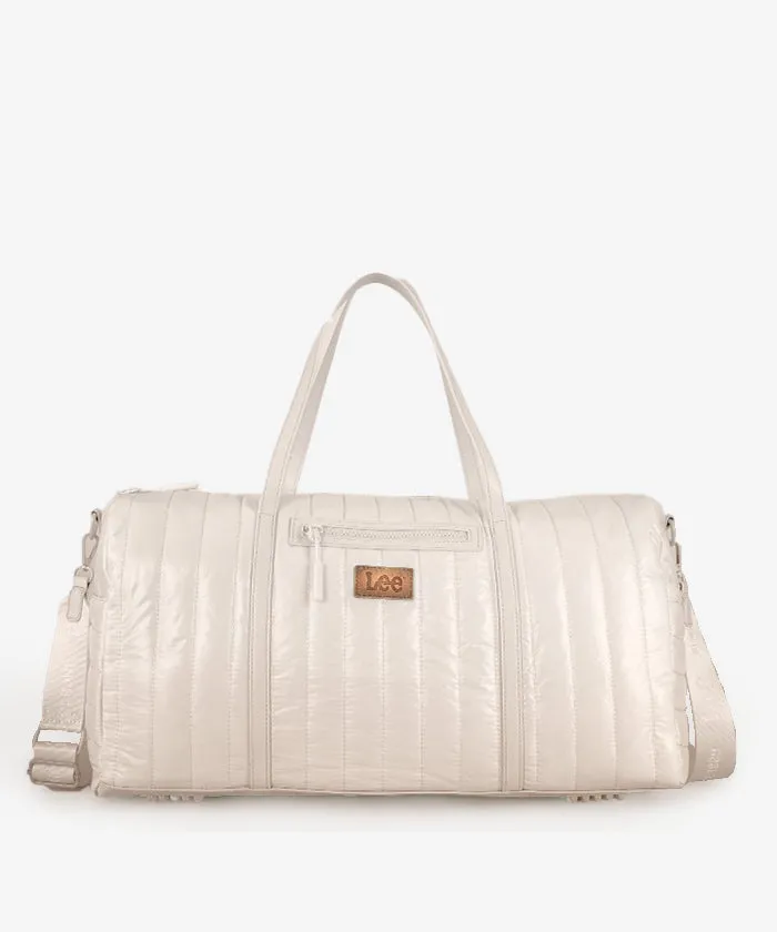 LEE Quilted Puffer Duffle Bag