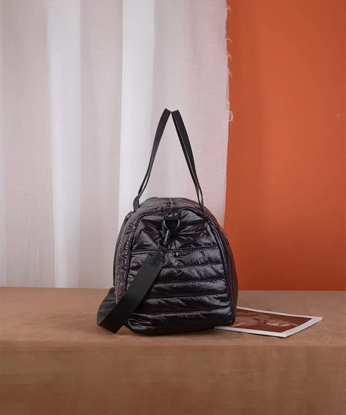 LEE Quilted Puffer Duffle Bag