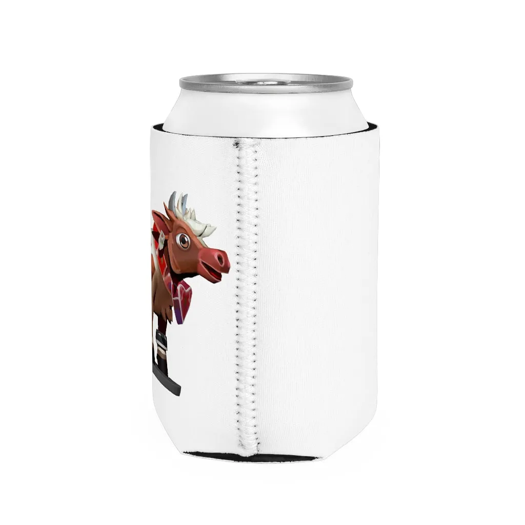 Light Brown Cow Can Cooler Sleeve