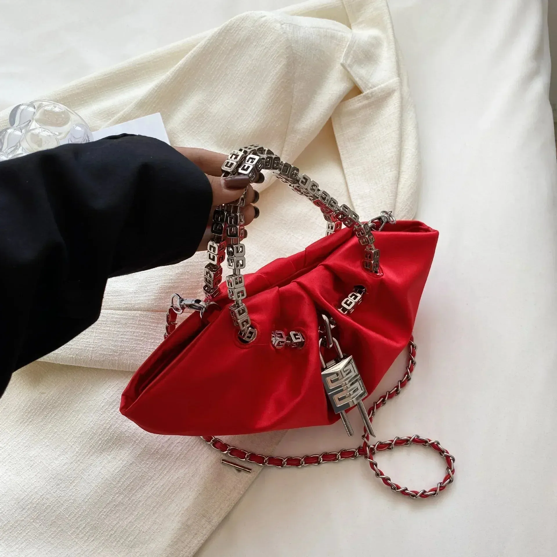 Love Never Top Handle Bag