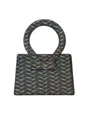 Luar PU Leather Bag in Iridescent Wave